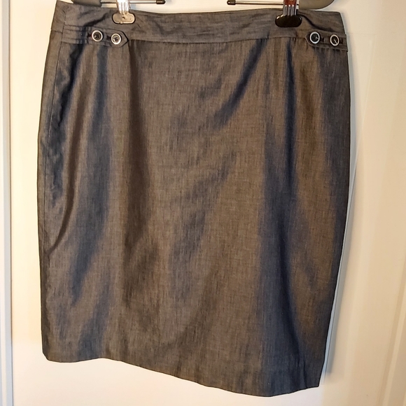 Pencil dark gray size 12 skirt - Picture 8 of 8
